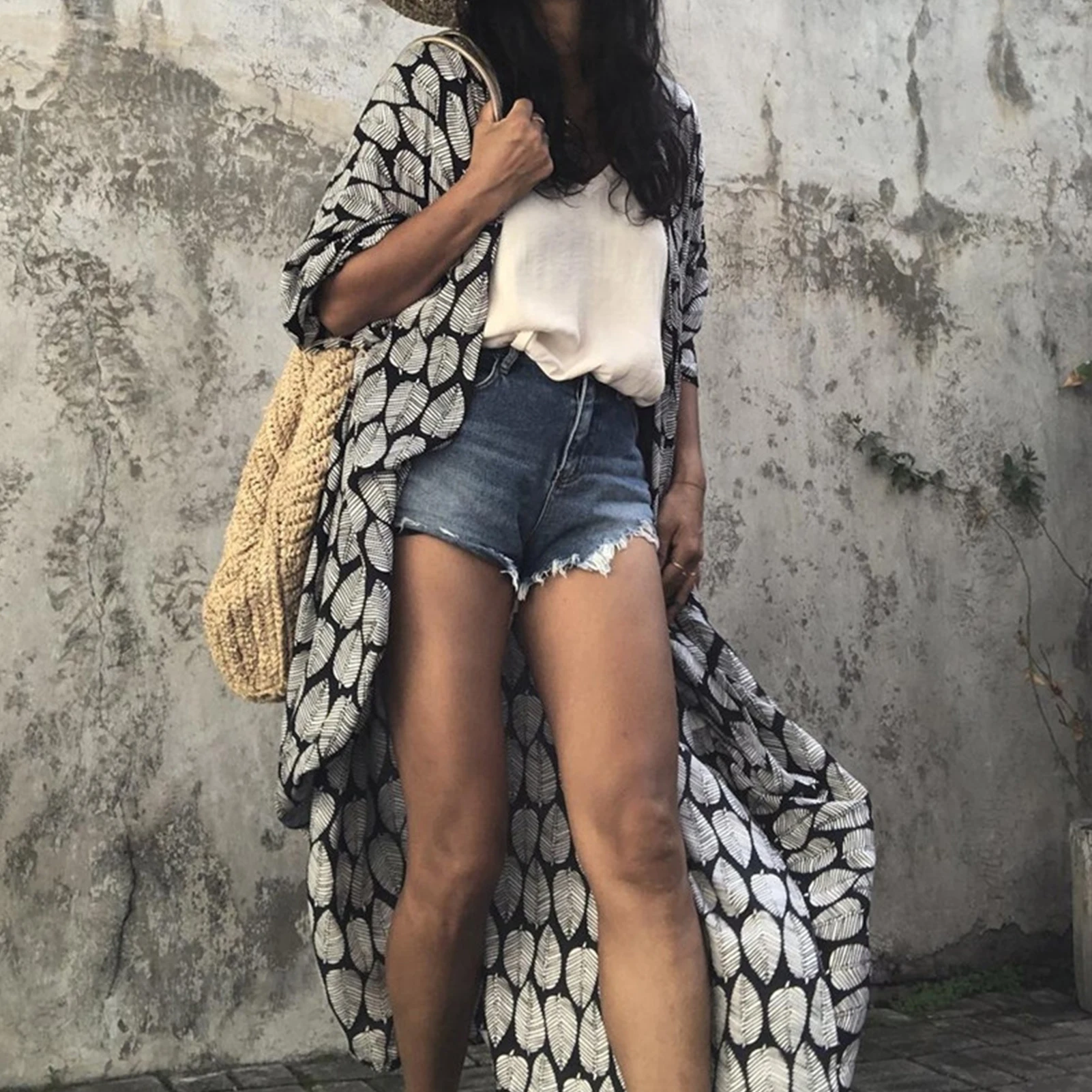

Swimsuit Cover Up for Women Sexy Cardigan Swimsuit Cape Summer Dress Gift for Wife Girlfriend Wearing PR Sale
