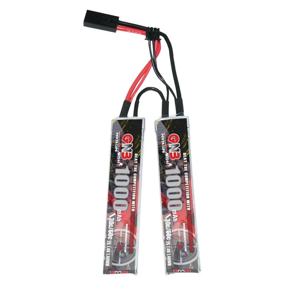 Gaoneng GNB 2S 7.4V 1000mAh 30C Mini Tamiya LiPo Battery