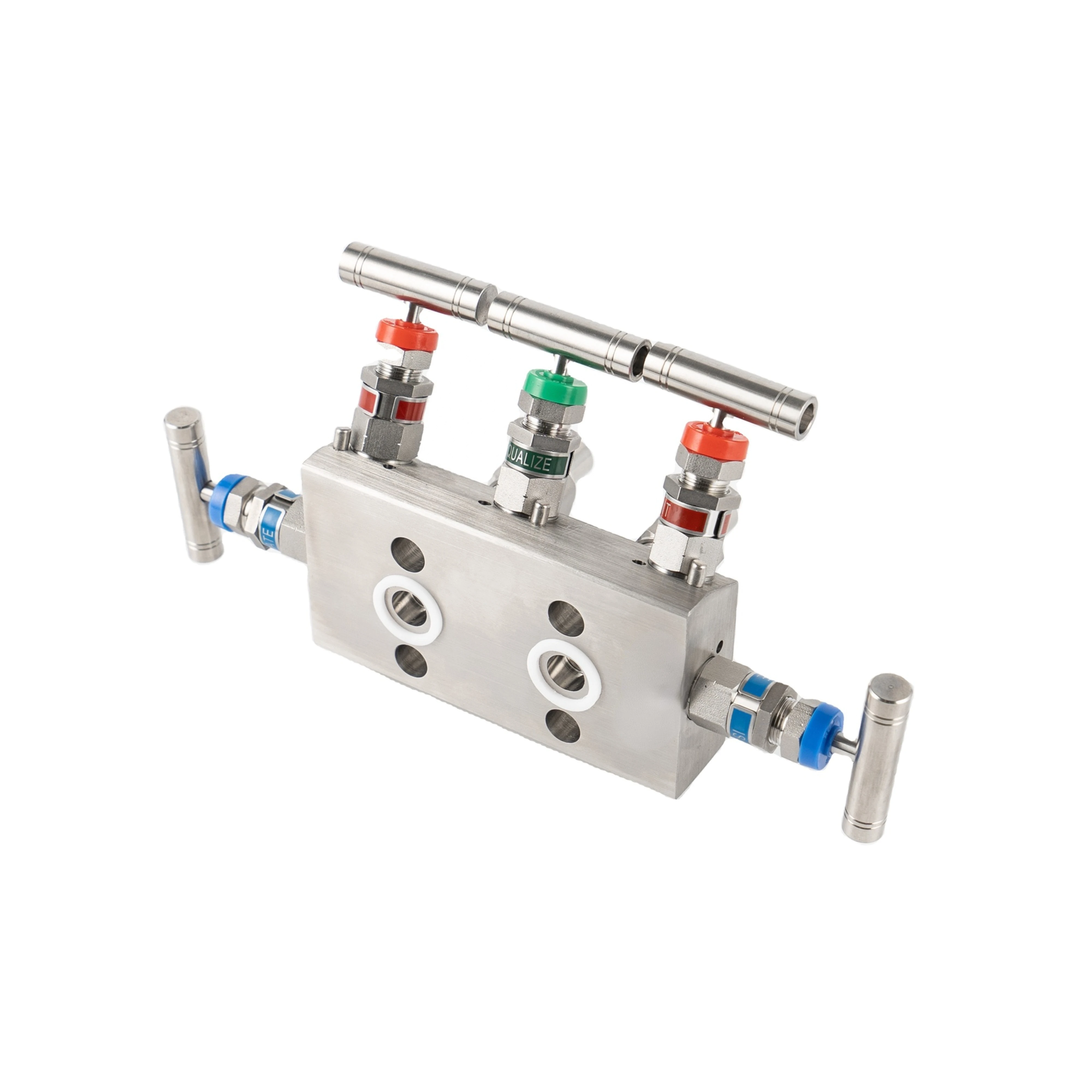 

Instrument 5 Way Manifold Block & Bleed Valve Stainless