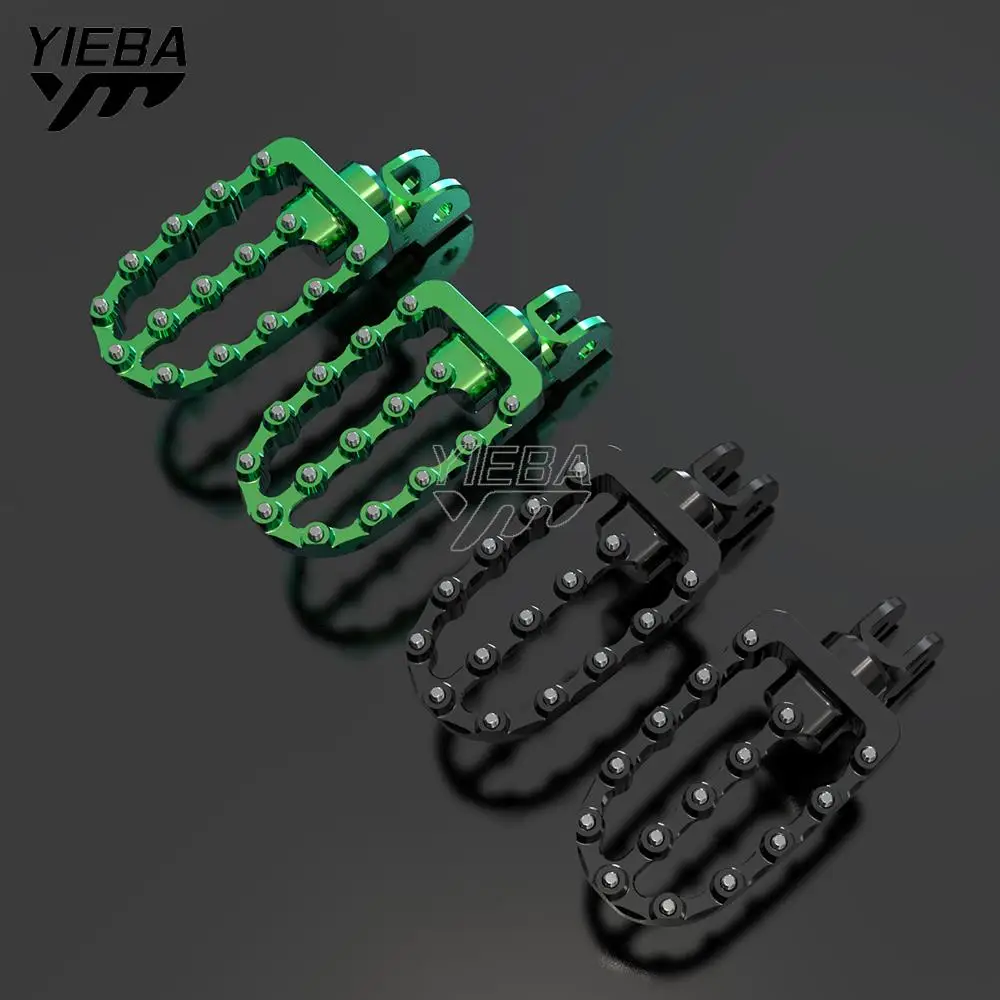 

Подставки для ног KLR 650, подножки для Kawasaki KLR650 1987-2008, аксессуары для мотоциклов 2007, 2006, 2005, 2004, 1999, 2000, 2002