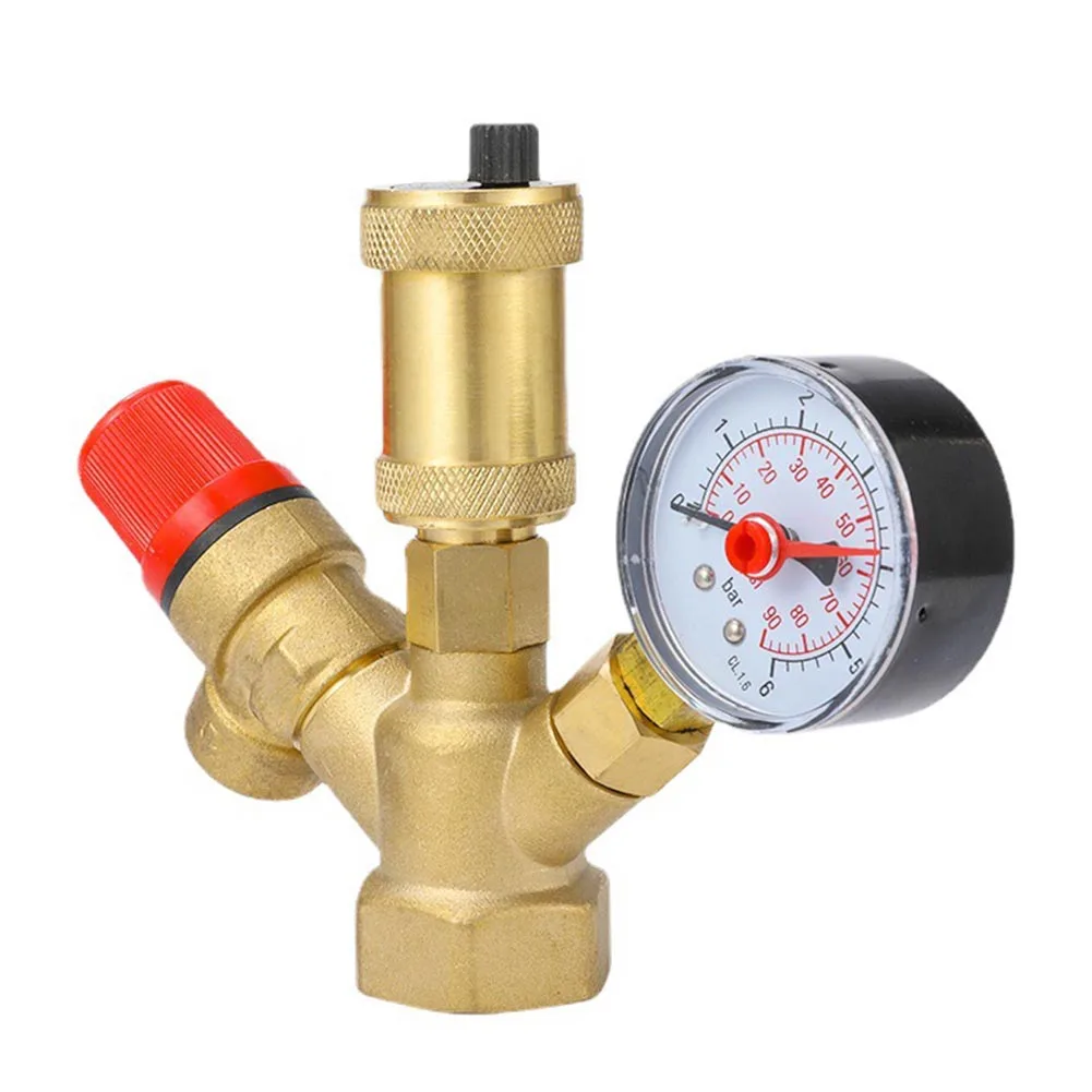 Предохранительный клапан HVAC Клапан сброса давления резервуара для воды