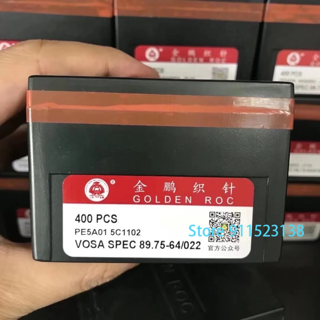 

400 шт. подлинные золотые спицы для вязания Roc Vosa Spec 89,75-64/022 для шимы, фотокожи, вязальная машина 12 г, игла с большим крючком