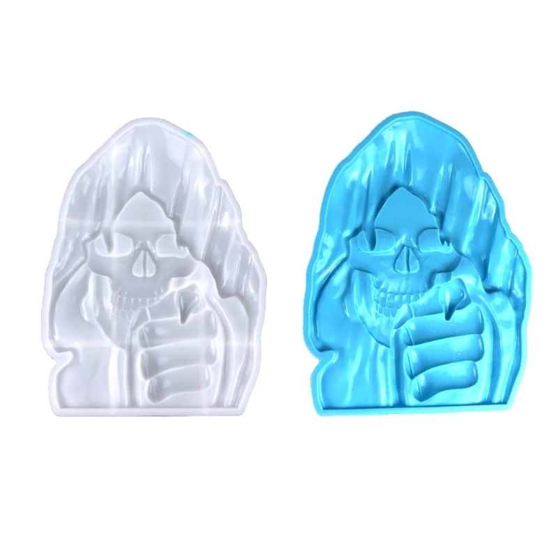 

Horror Skeleton Pendant Silicone Mold Candle Soap DIY Handicraft Supplies