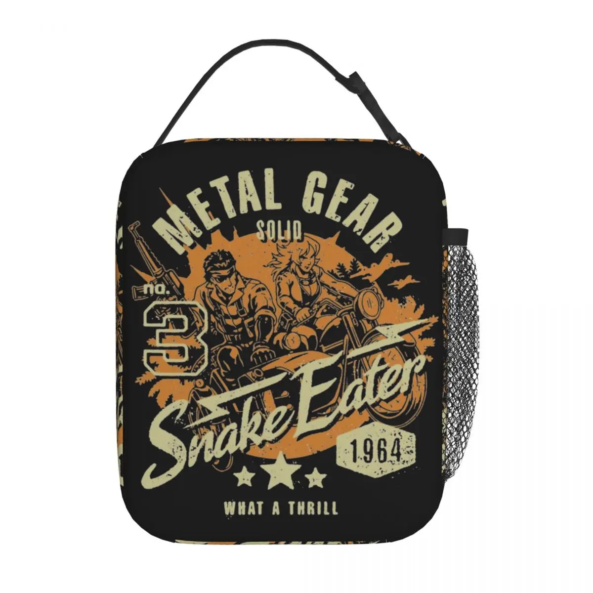 Металлическая шестерня твердые 3 термоизолированные ланч-пакеты со змеиным