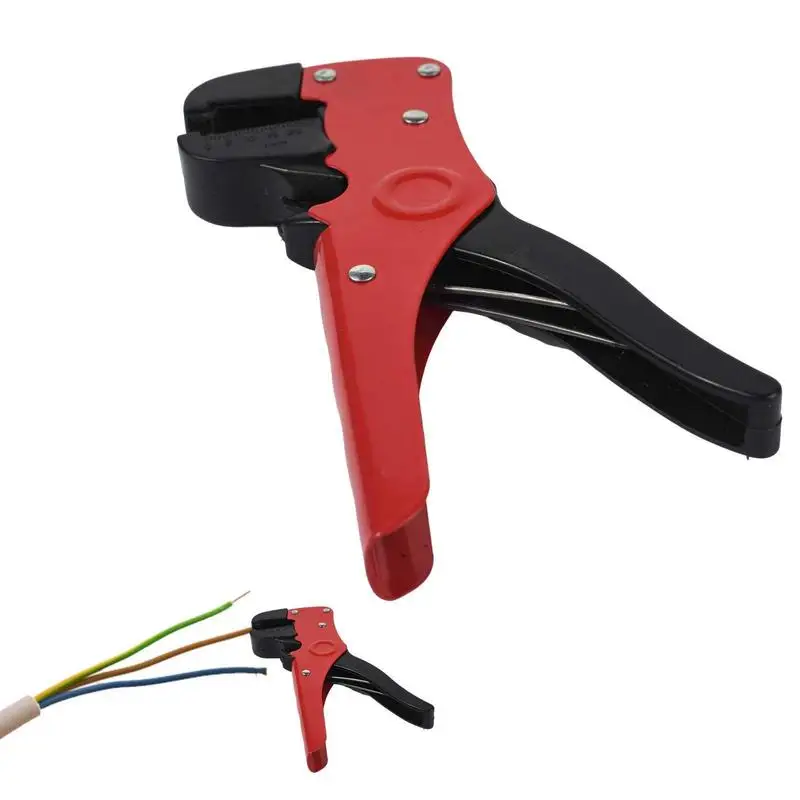 

Wire Cutter Stripper Compact Cable Stripper Tool Comfortable Grip Wire Cutters Quick Wire Stripping Tool Multi Pliers For