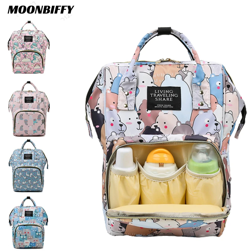 

6 Styles Diaper Bag Mummy Maternity Backpack Baby Stroller Knapsack Waterproof Handbag Nursing Nappy Rucksack Kid Going Out Bags