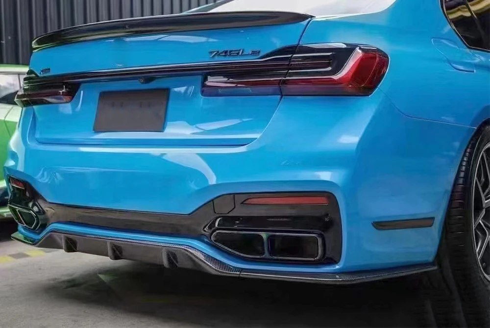 Для 2020-2022 BMW BK Стиль Боди Комплект n решетка CF cowhorn зеркальный корпус 7-серия LCI M