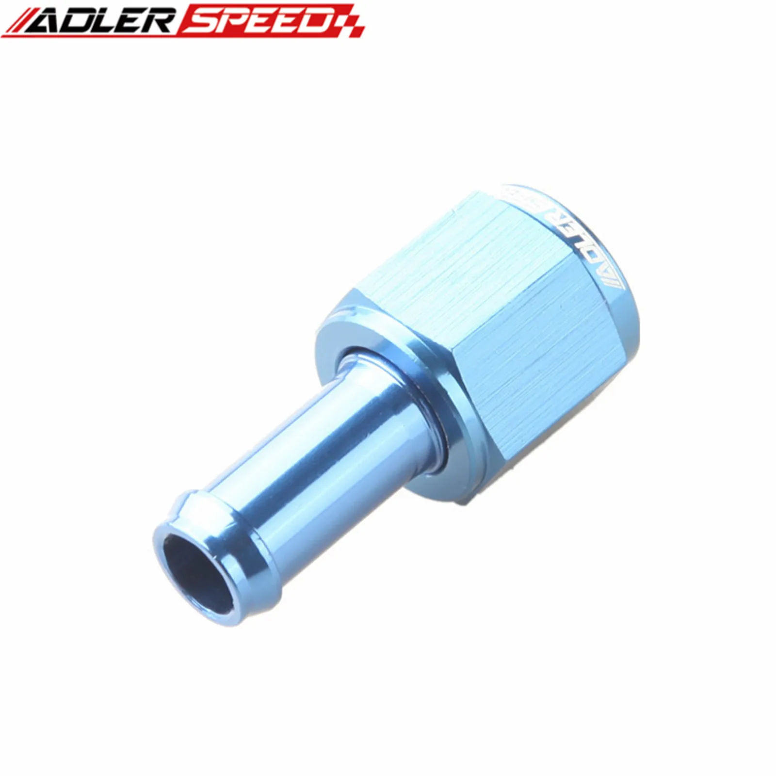 

AN6 AN8 с внутренней резьбой на 5/16 дюйма, 3/8 дюйма, 1/2 дюйма, прямой переходник для шланга, алюминиевый фитинг