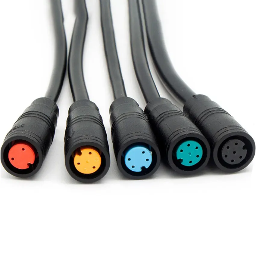 M8 2 3 4 5 6 8-контактный разъем для электрического велосипеда скутер датчик