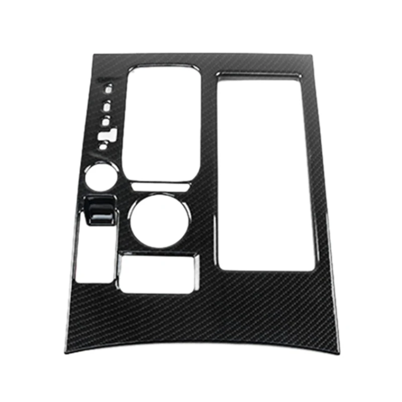 

Car Carbon Fiber Gear Shift Panel Cover Cup Holder Trim Decor Frame Sticker for Atlas Teramont 2017-2020 Accessories