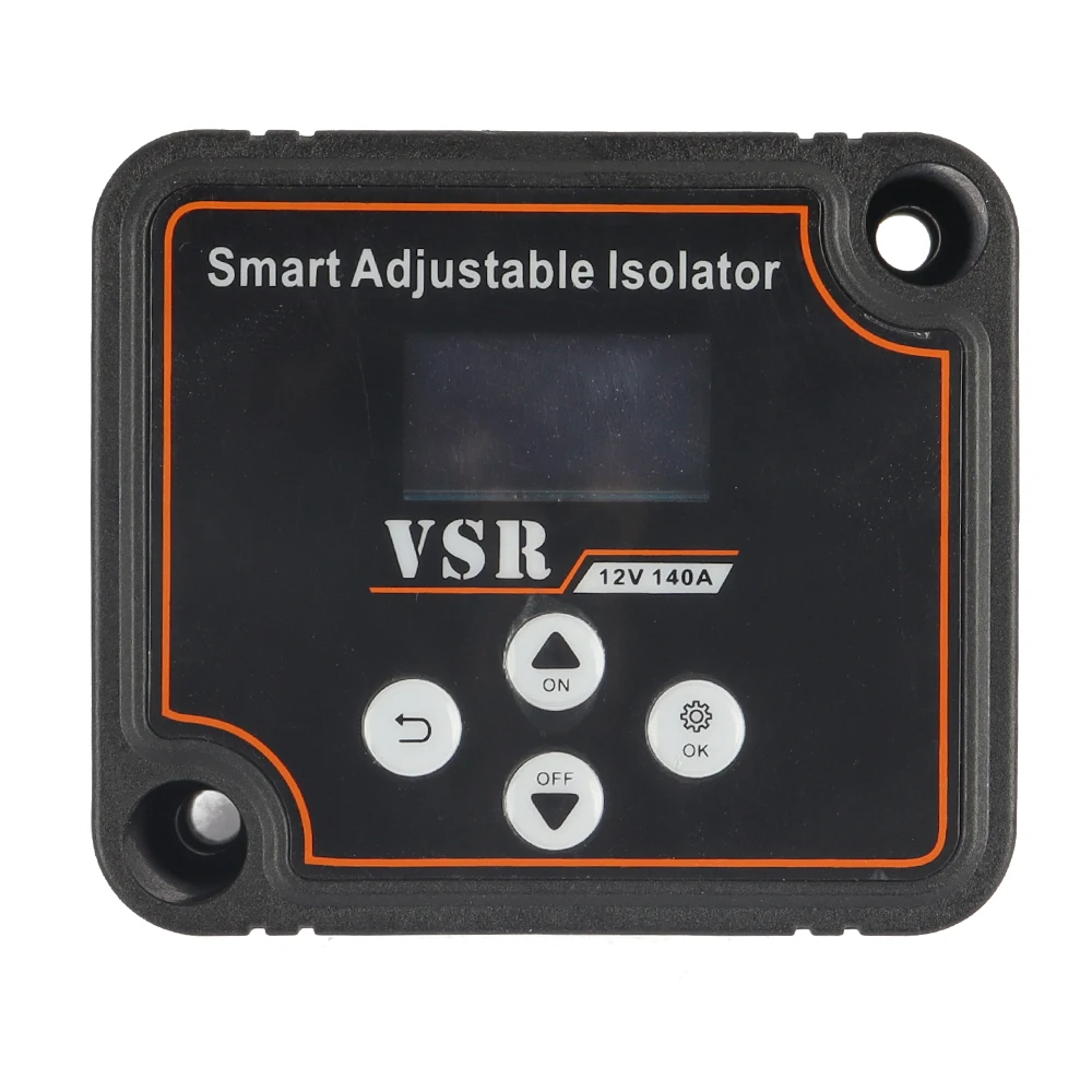 

12V 140A Dual Battery Smart Isolator ,Display VSR Car Relay Voltage Setting Voltage Sensitive Relay For Camper Car RV