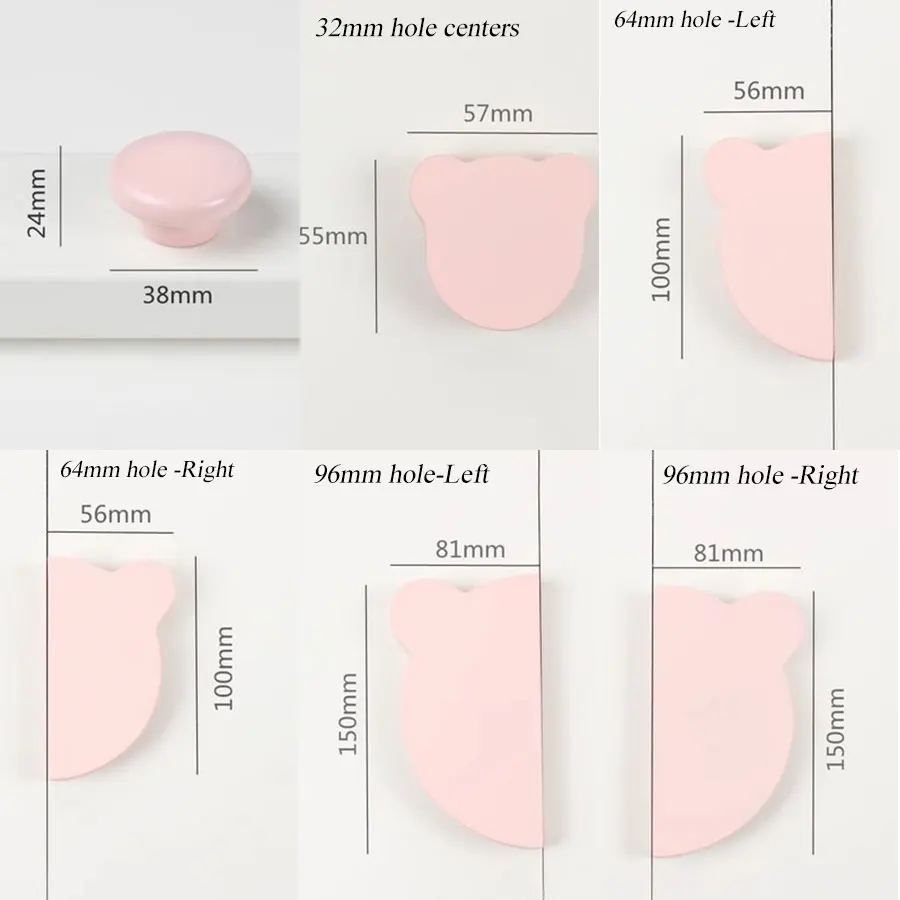 

Деревянные ручки для шкафа Бук Розовый/Бревно