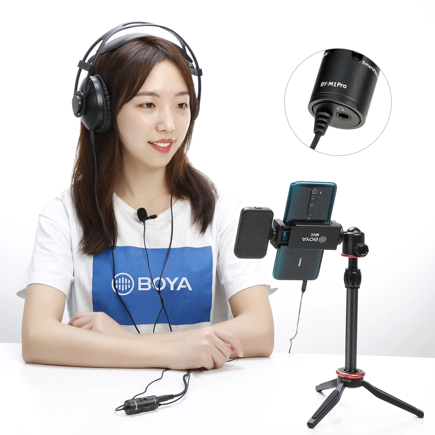 BOYA BY-M1 PRO 6 м портативный конденсаторный всенаправленный монитор петличный