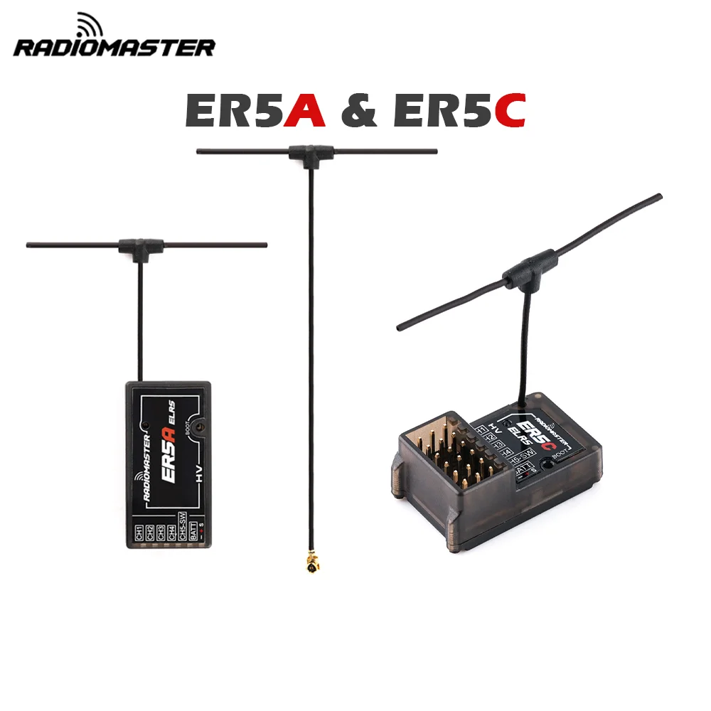 

В наличии RadioMaster ER5A ER5C 2,4 ГГц 5Ch ELRS PWM приемник RX предварительно установленный ELRS 2,0 для радиоуправляемого FPV самолета автомобиля лодки