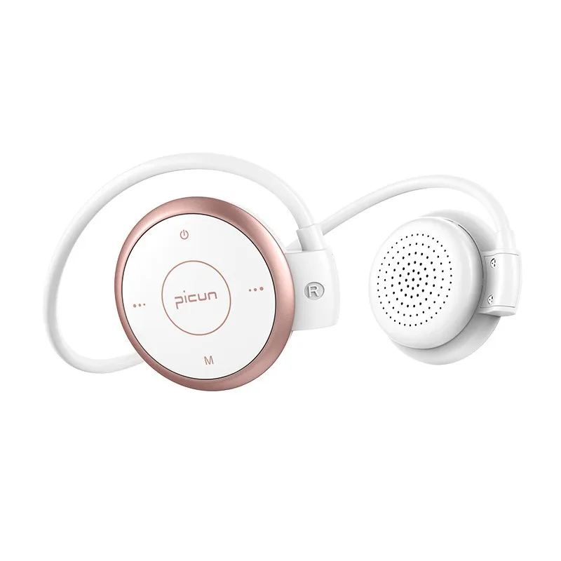 

Picun T6 wireless bluetooth headset head-mounted earhook sports running waterproof and sweat-proof HD call music can be