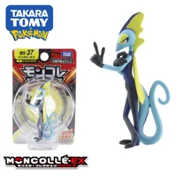 takara tomy pokemon ms 37 inteleon pet elf doll genuine anime action figure model collectible kids toy gift