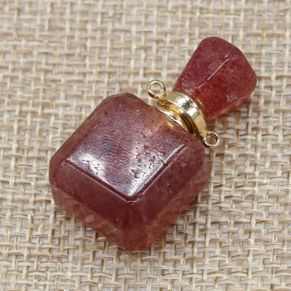 Натуральный Аметист подвески эфирное масло диффузор для изготовления ювелирных