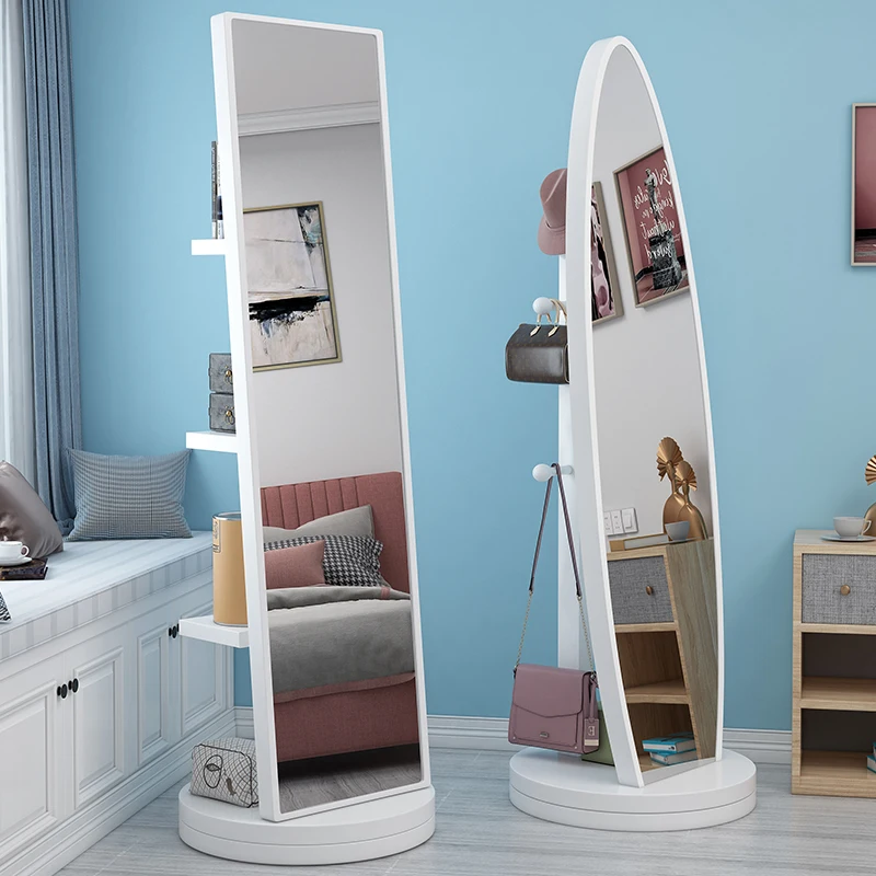 

Nordic Hallway Mirror Aesthetic Floor Full Body Mirror Hairdressing Aesthetic Espejo Decorativo Pared Home Decorating Items