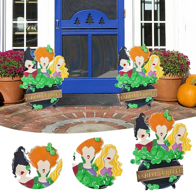 

Halloween Porch Decor Halloween Wood Porch Sign I Smell Children Sign Halloween Wall Decor Halloween Welcome Sign