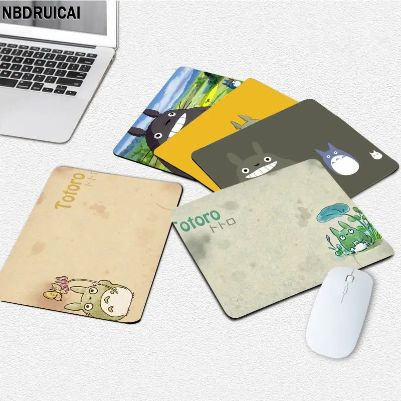 

Totoro Mousepad Rubber Small Cartoon Anime Gaming Mouse Pad Keyboard Mouse Mats Smooth Company For PC Mouse Carpet