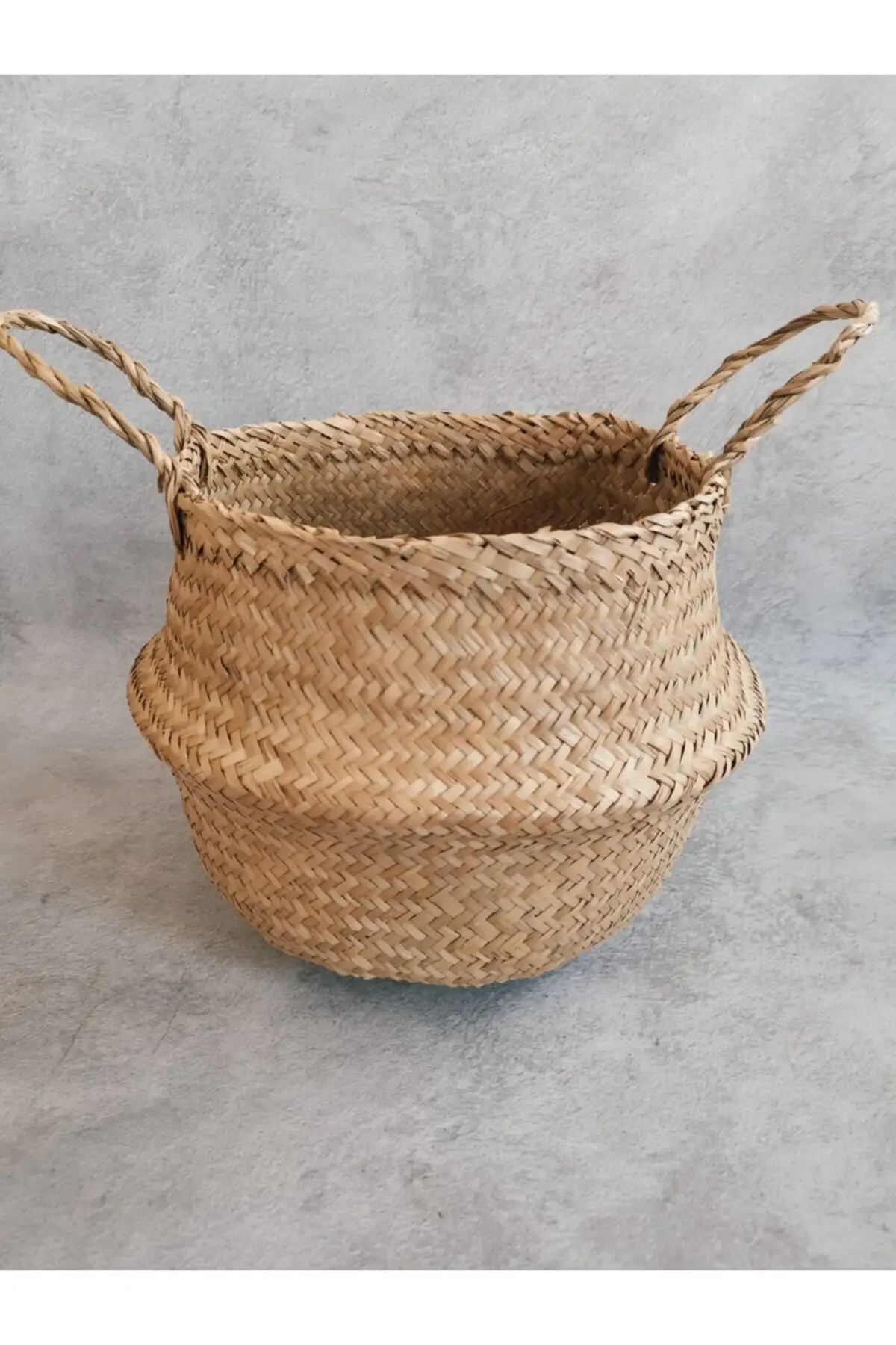 

Складная декоративная плетеная корзина, простой маленький размер