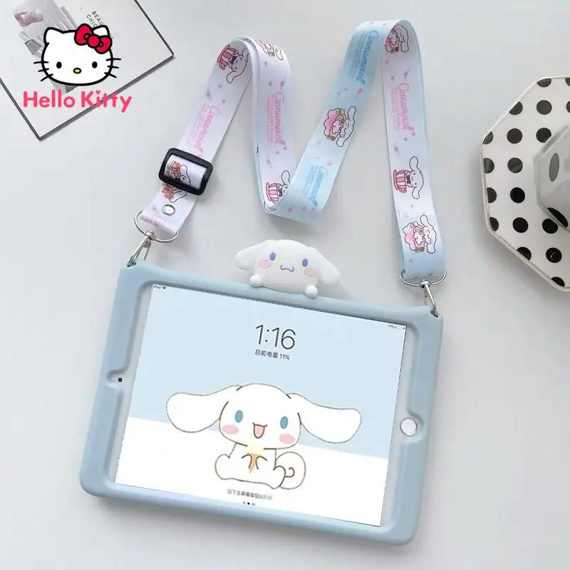 

Hello Kitty Silicone Shockproof Tablet Case for ipad 2 3 4 air 3 min1 2 3 4 5 6 Cute Cartoon Cover Case
