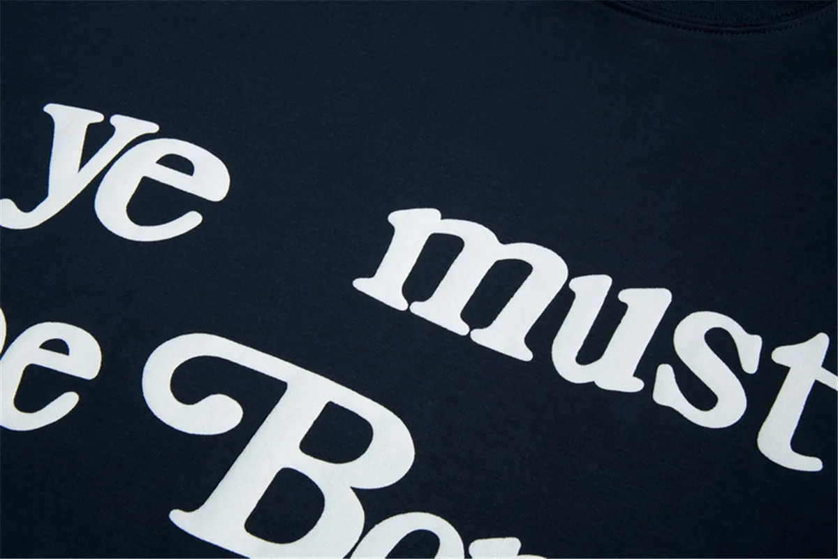 Футболка Мужская/женская с пышным принтом топ коротким рукавом в стиле хип-хоп Ye