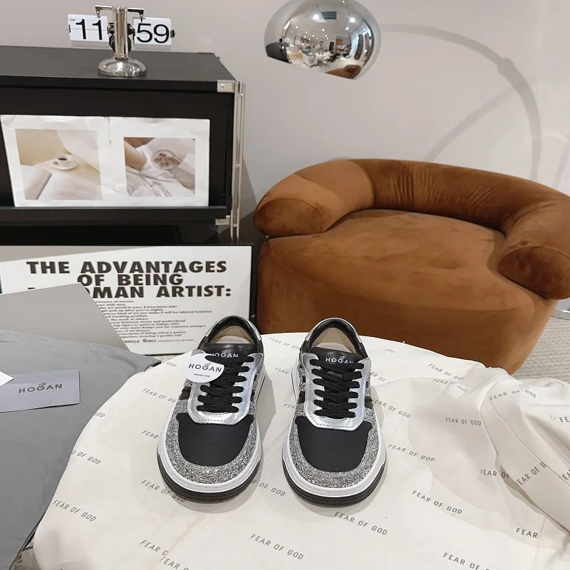 

HOGAN Haug H630 Series Retro Trend Sports Shoes Basketball Shoes Couples Shoes for Mentenis Masculino Zapatos Paramujeres