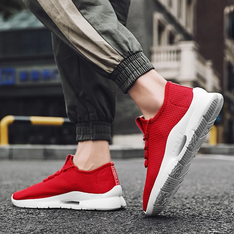 Men Light Running Shoes Jogging Brilliant  Breathable Women's Sneakers Slip on Loafer Shoe Men's Casual Cycling Shoes Size 46