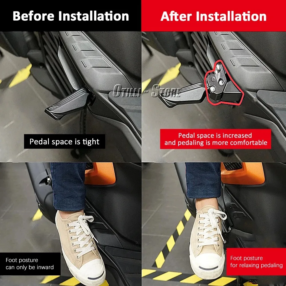 Новые аксессуары для мотоциклов комплекты опускания подножки заднего водителя и