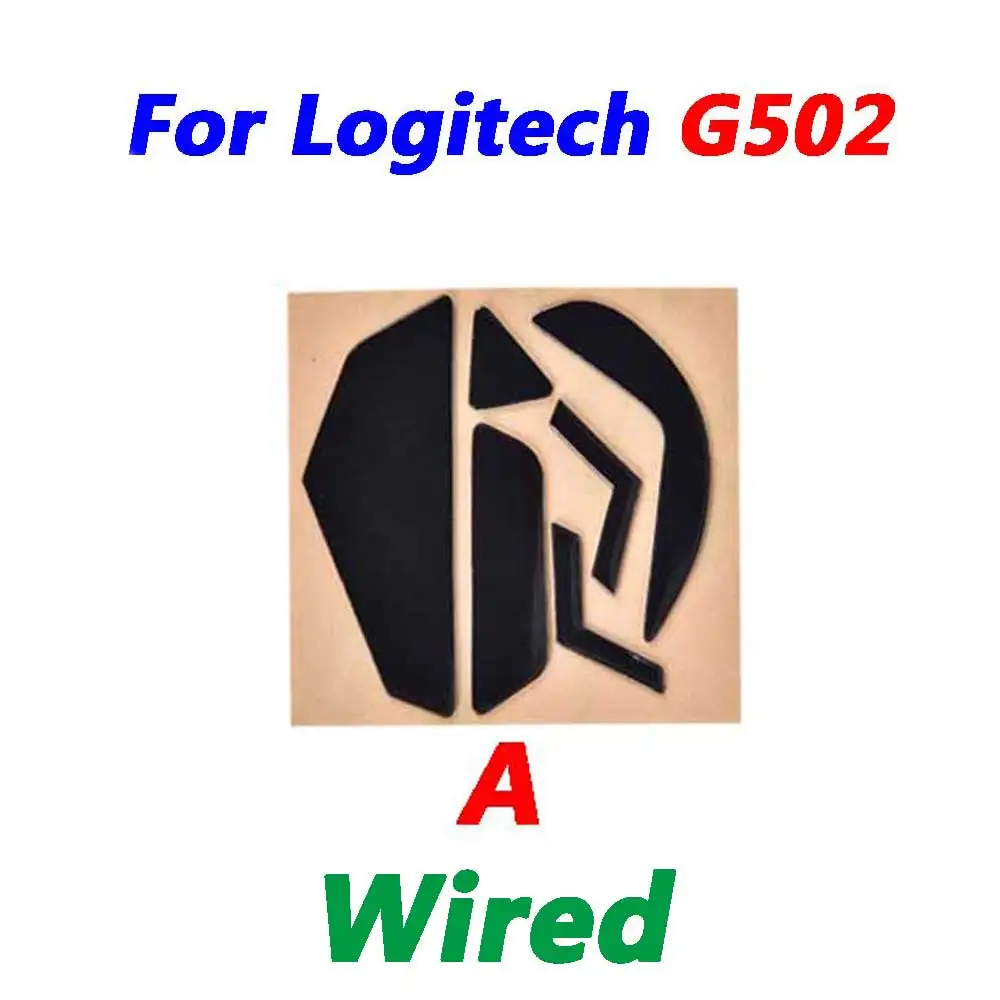 

Лидер продаж, 1 комплект, подушечки для коньков, подушечки для мыши Logitech G502, проводная беспроводная мышь, белый, черный, противоскользящая наклейка, сменный разъем
