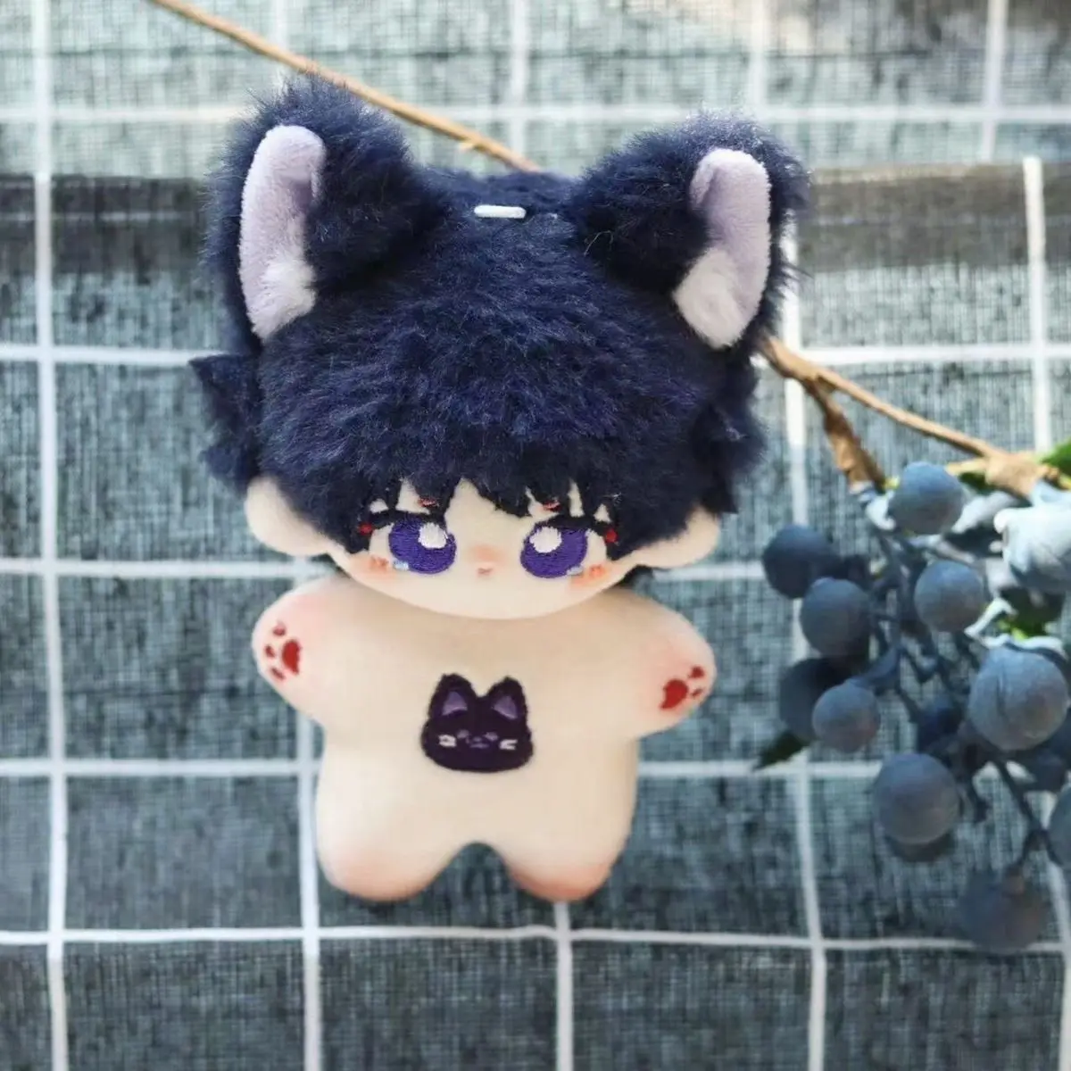 10 см Genshin Impact периферийные товары Xiao Barbatos Wanderer Морская звезда Хлопковая кукла Kawaii