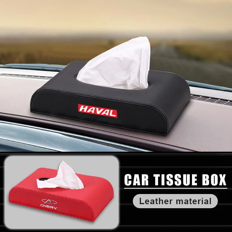 

Универсальный автомобильный держатель для салфеток из искусственной кожи для Nissan Altima Qashqai Juke J10 J11 Tiida Versa Sentra Rogue, аксессуары