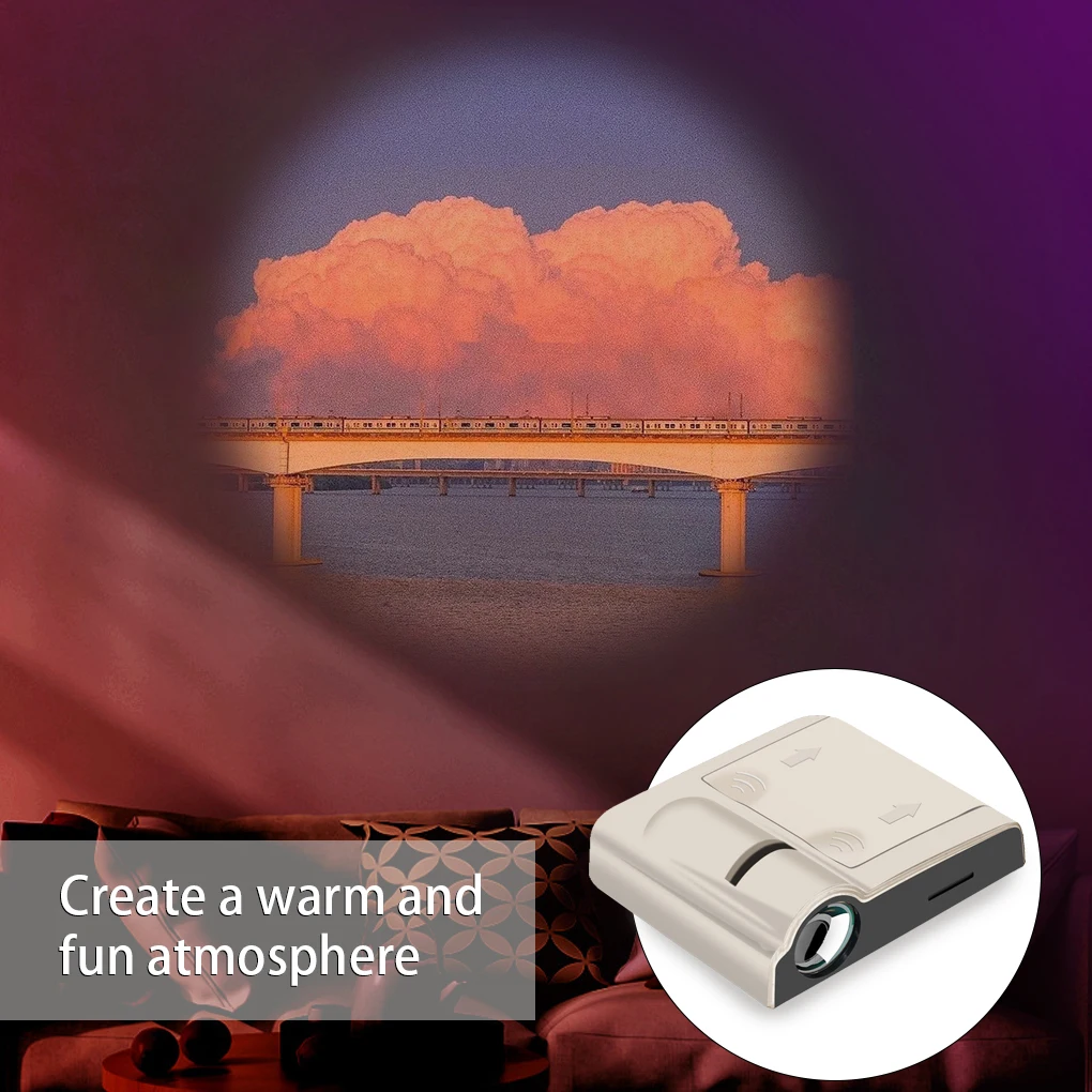 

Projection Lamp Atmospheres Photography Projector Portable Shooting Light