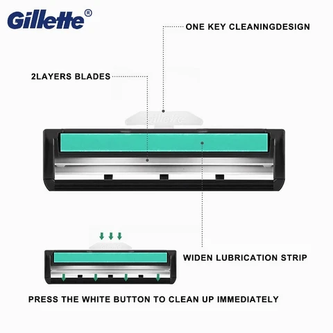 Лезвия для бритья Gillette Vector 2 8 шт.