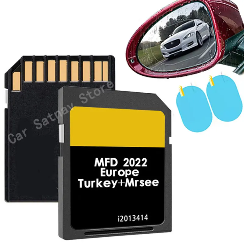 

Sd Card V11 Sat NAV Map Update 2022 Touchscreen Navigation Europe for Ford MFD