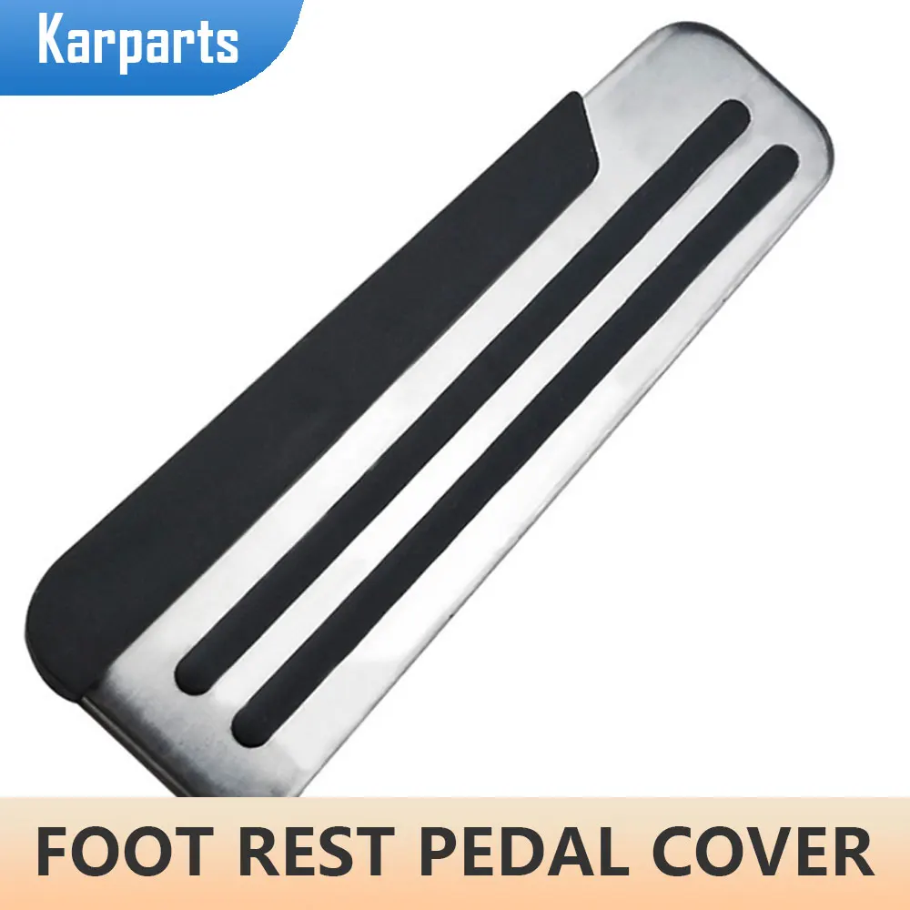 

Stainless Steel Car Dead Pedal Foot Rest Pedal Cover for Nissan March Maxima Juke Pulsar X-trail Qashqai Leaf Sunny for Infiniti
