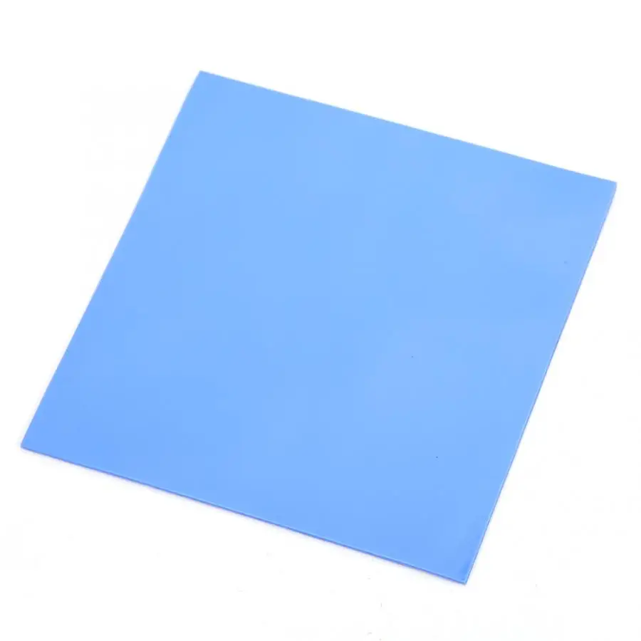 5Pcs Silicone Thermal Conductivity Sheet CPU GPU Heat Conduction Pad 100x100x1.5mm Heatsink Cooling Mat Insulation Film | Инструменты