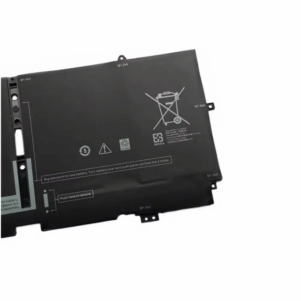 НОВЫЙ аккумулятор для ноутбука 52TWH Dell XPS 13 7390 9310 2-IN-1 P103G001 P103G002 7 6 В 51WH
