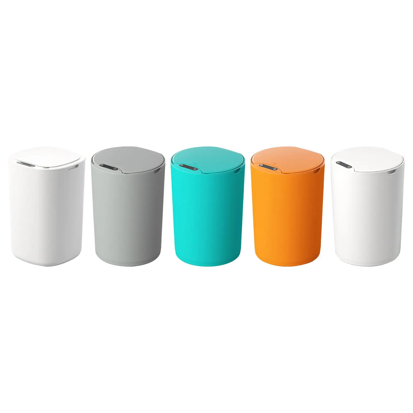 

Automatic Trash Can Compact Multipurpose with Lid Intelligent Induction Wastebasket for Office Living Room Bathroom Kitchen