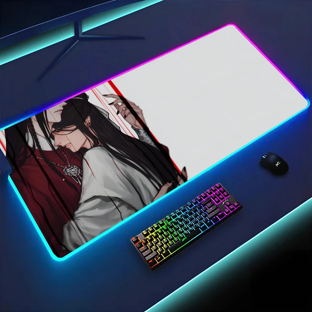 1 шт. Небесный Официальный S благословение аниме напольный коврик XXL Красный