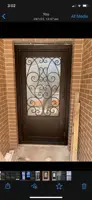 Home Garden Safety  Wrought Iron Gate Aluminum Driveway Doors Steel Window French Double Entry Designs