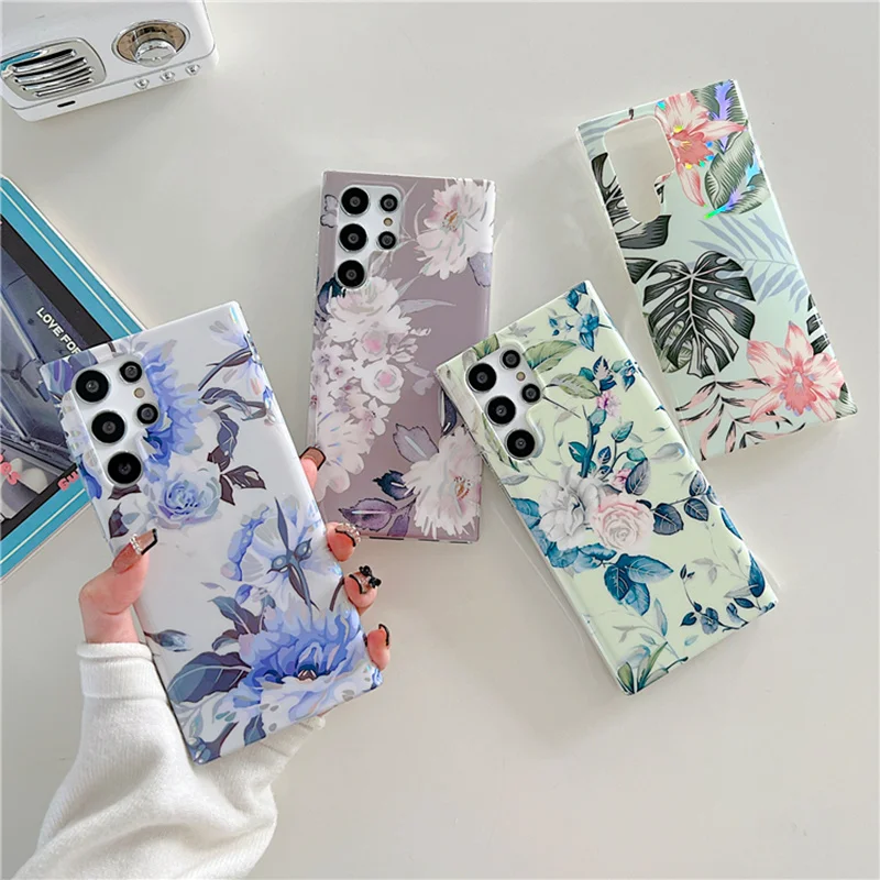 Чехол с рисунком банановых листьев супер мягкий чехол в ретро стиле подходит для