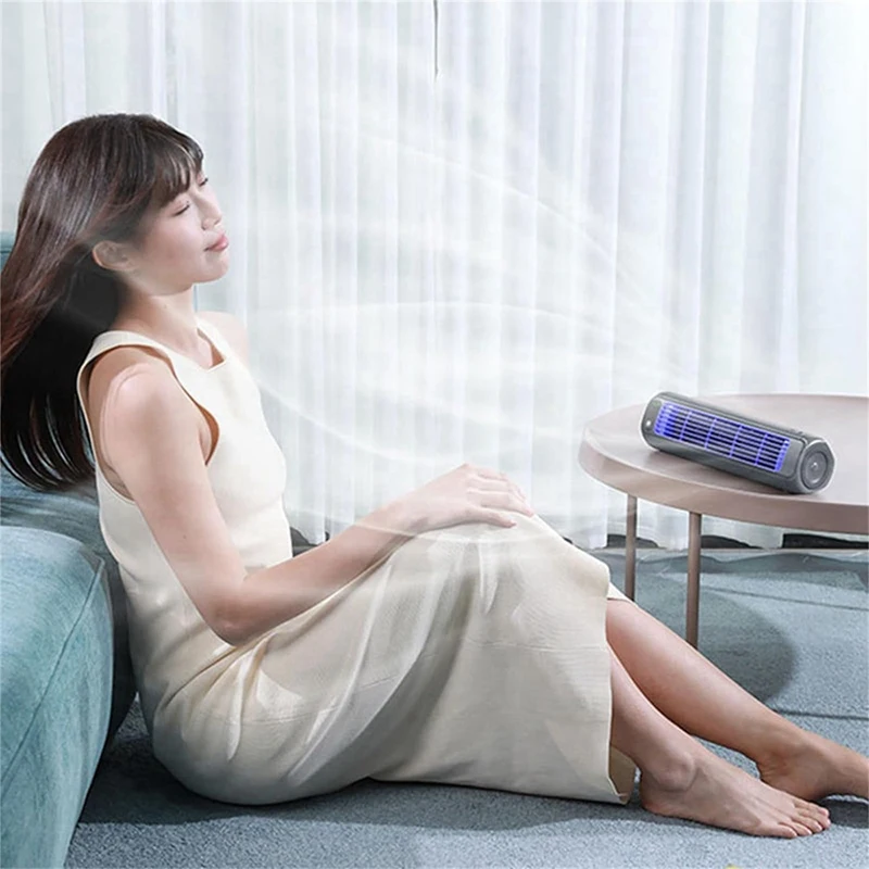 Настольный башенный вентилятор с охлаждением воздуха портативный воздушный