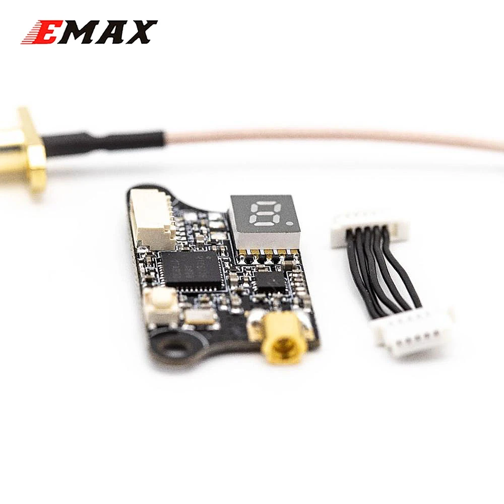 

EMAX F4 Magnum II видеопередатчик VTX - 25-200 мВт 37 каналов для фоторадиоуправляемого самолета