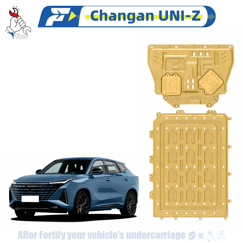Changan UNI-Z UNIZ IDD 2024 1 комплект Защитная пластина двигателя аккумулятора шасси плата