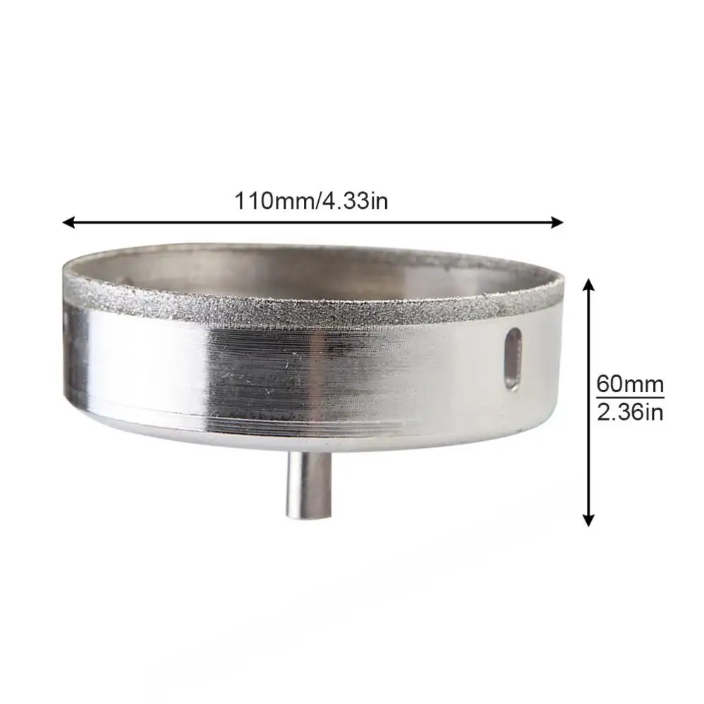 

110mm Diamond Coated Hole Opener for Glass / Ceramic
