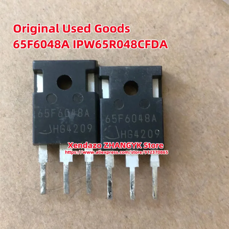 

5 шт./лот оригинальные б/у товары IPW65R048CFDA 65F6048A 63.6A 650V MOSFET TO-247