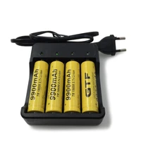 4pcs brand new 18650 battery 3 7v 9900mah li ion rechargeable battery 18650 battery 1pcs 18650 battery charger intelligent