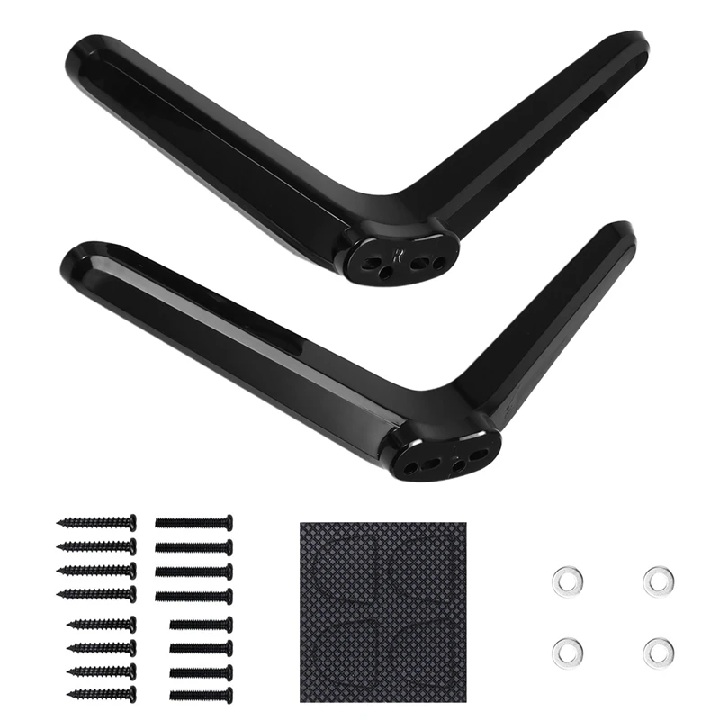 Base Stand For TCL Smart TV - 32In 40In 43In 49In 50In 55In 32S305 32S301 32S303 32S4610R 32S3850 32S3850A With Screw